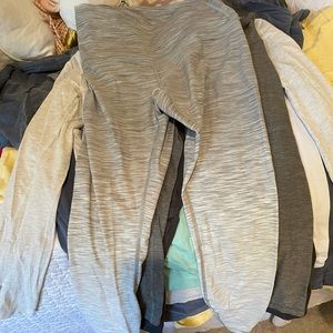 grey ombré lulu lemon leggings size 6